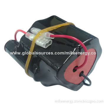 NiMH Battery Pack with 1,300mAh Capacity and 12V Nominal Voltage